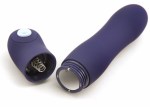 Thick vibrators use C batteries, or 2 AA batteries sitting side by side - they are thick in girth